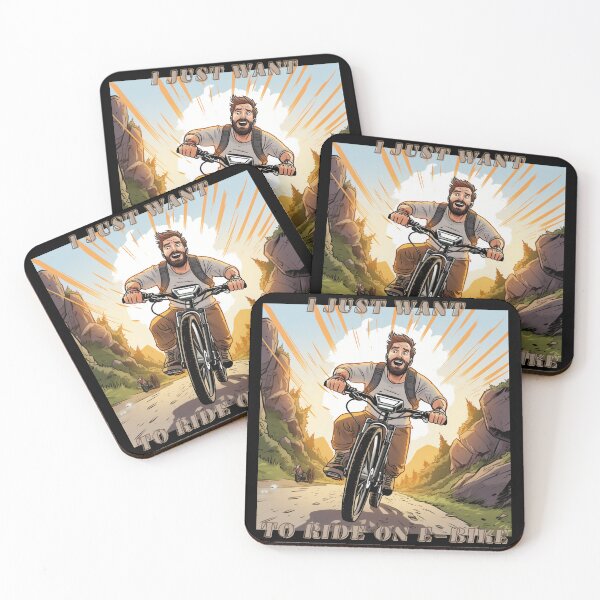 Item preview, I Just want to Ride on E-bike designed and sold by Lab4YourStyle.