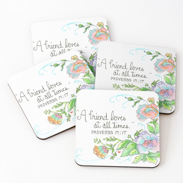 Item preview, Proverbs 17:17 designed and sold by peggy-faye.