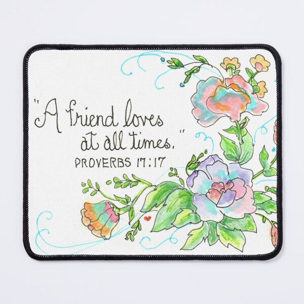 Item preview, Proverbs 17:17 designed and sold by peggy-faye.
