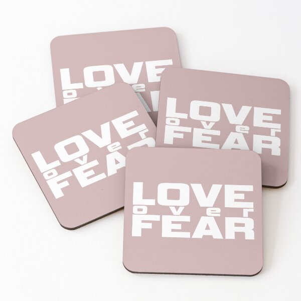 Item preview, Love over Fear designed and sold by MayoVinylStore.