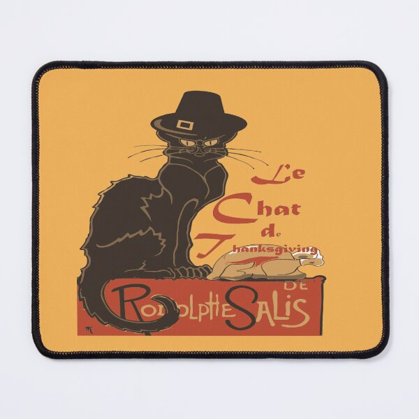 Item preview, Le Chat De Thanksgiving Holiday Dinner Spoof designed and sold by taiche.