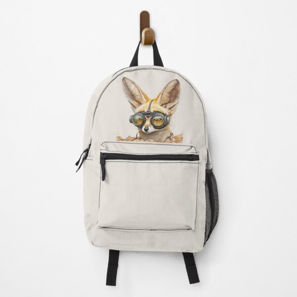 Item preview, Fennec Fox Wearing Aviator Goggles Portrait designed and sold by Sturdust.