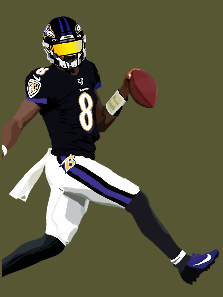 Lamar Jackson and baltimore ravens  Essential T-Shirt for Sale by