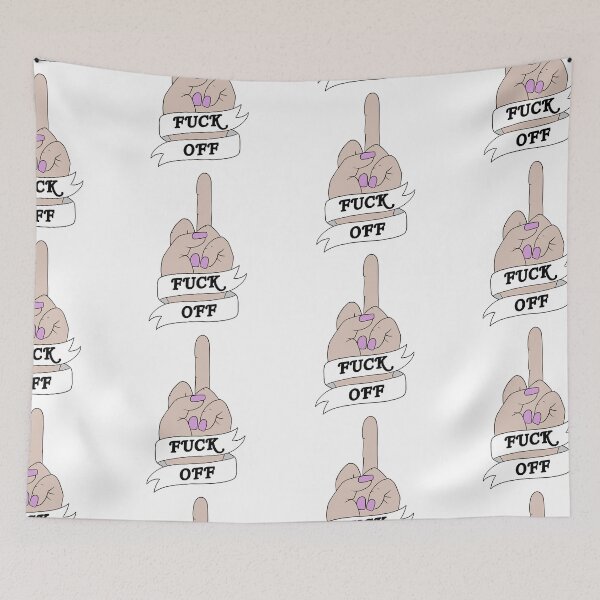 Item preview, F OFF Middle Finger designed and sold by IsabelleBellino.