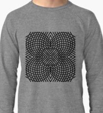Circle, range, round, lap, disk, disc, circumference, ring, round, periphery Lightweight Sweatshirt