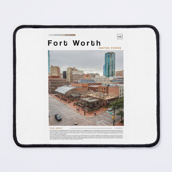 Item preview, Fort Worth poster landscape designed and sold by paulrommer.
