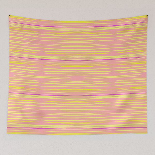 Item preview, Sunset Stripes - Yellow Pink designed and sold by SilverPegasus.