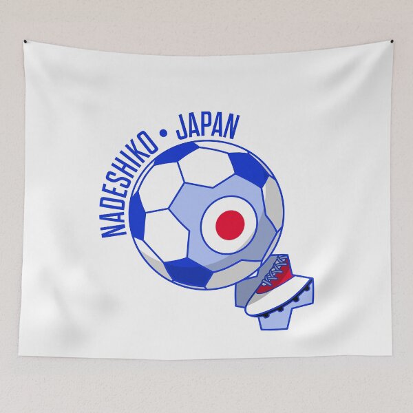 Item preview, Nadeshiko Japan - Japanese Flag Soccer / Football Fan designed and sold by ClickForMore.