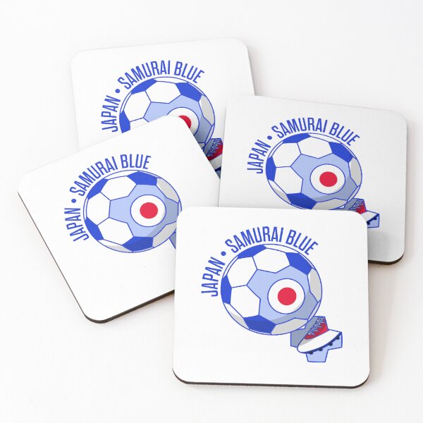 Item preview, Samurai Blue - Japan - Japanese Flag Soccer / Football Fan designed and sold by ClickForMore.