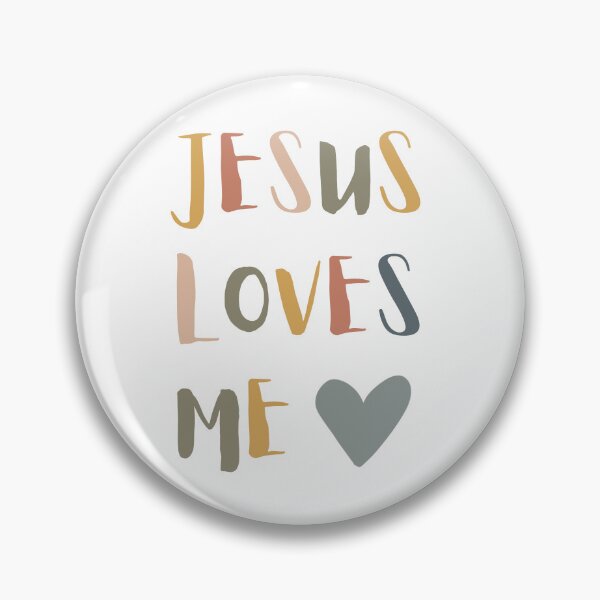 Item preview, Jesus loves me designed and sold by createliermira.