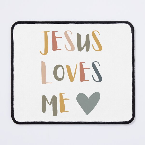 Item preview, Jesus loves me designed and sold by createliermira.