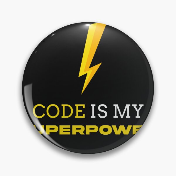 Item preview, Code is my superpower designed and sold by Code  Monkeys.