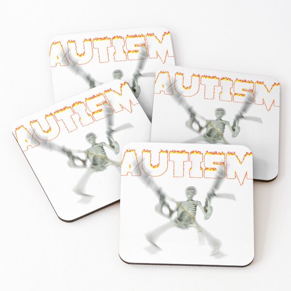Item preview, Autism Skeleton Meme T-Shirt designed and sold by aymanba.