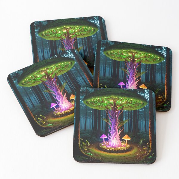 Item preview, Enchanted Glowwood Forest designed and sold by KGOLDFITNESS.