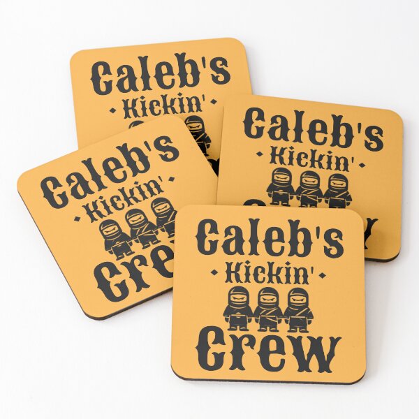 Item preview, Caleb’s kickin’ crew. Ninjas. Sport designed and sold by Tsifra.