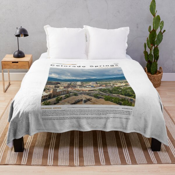Item preview, colorado springs poster landscape designed and sold by paulrommer.
