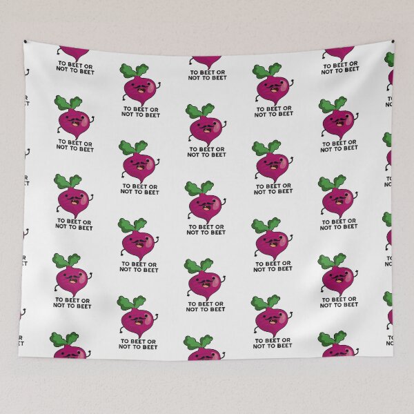 Item preview, To Beet Or Not To Beet Funny Veggie Puns  designed and sold by punnybone.
