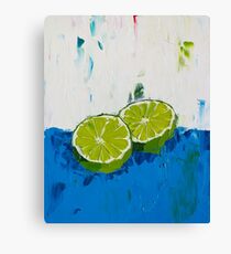 Naming of the Lime Canvas Print