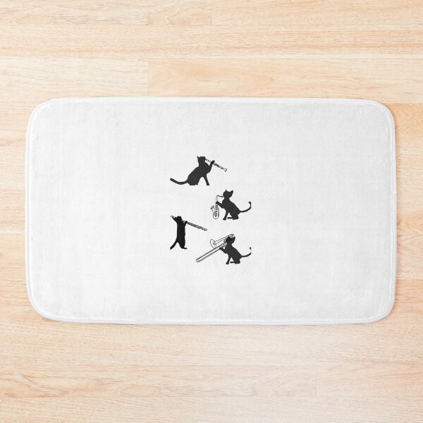Item preview, Feline  Musicians -Cat  Clarinet Trombone Flute Saxophone 	s 	 	 designed and sold by yyqqqltr41.
