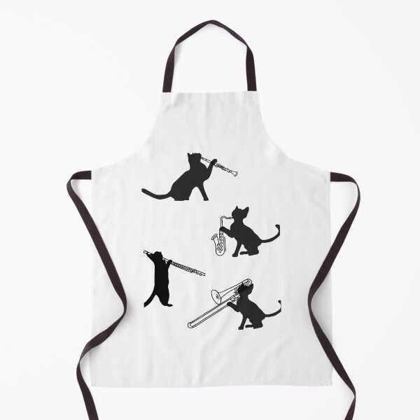 Item preview, Feline  Musicians -Cat  Clarinet Trombone Flute Saxophone 	s 	 	 designed and sold by yyqqqltr41.