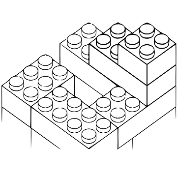Artwork thumbnail, Building blocks by RudolfR