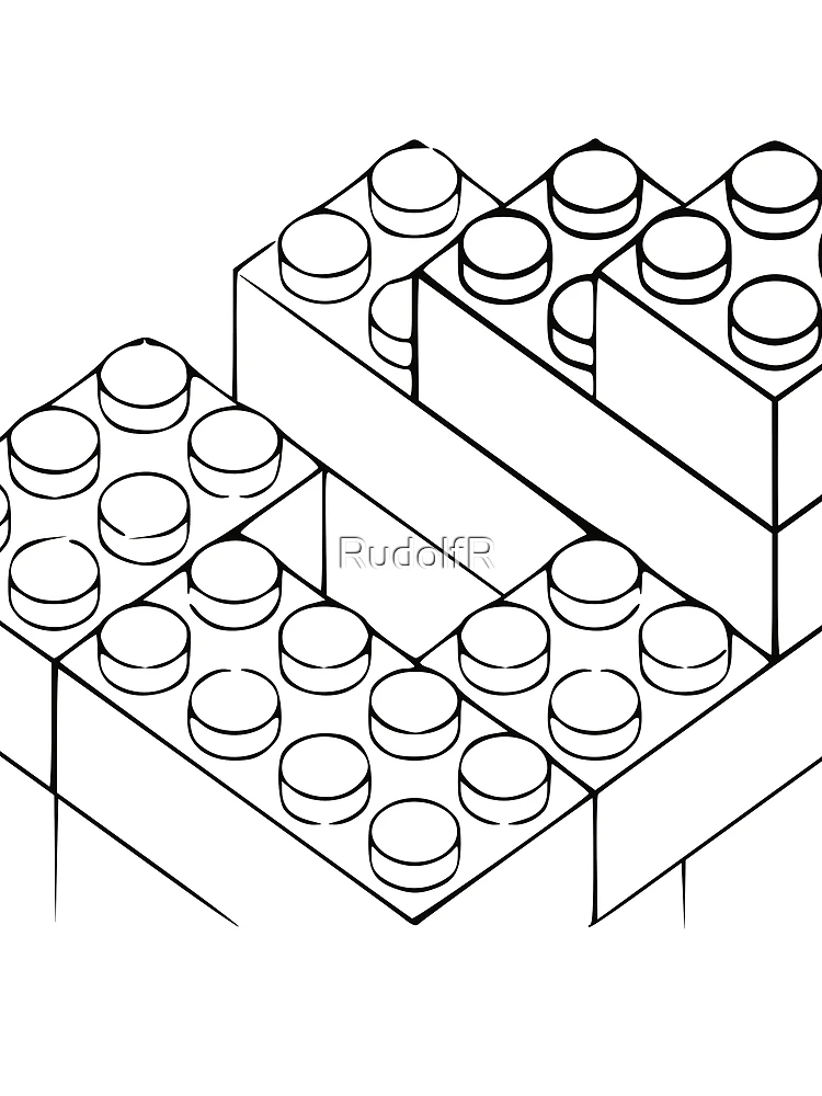 Thumbnail 3 of 3, Scarf, Building blocks designed and sold by RudolfR.