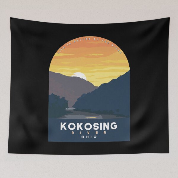 Item preview, Kokosing River Ohio Beautiful River designed and sold by Friday NightCo.
