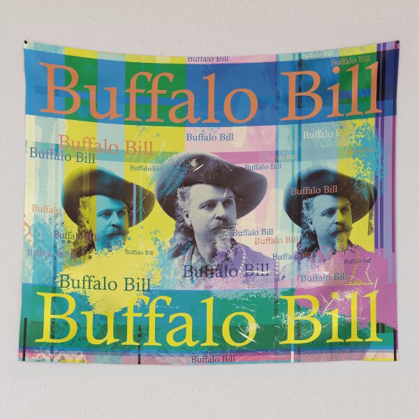Aperçu de l'œuvre Buffalo Bill, cow-boy créée et vendue par Mauswohn.