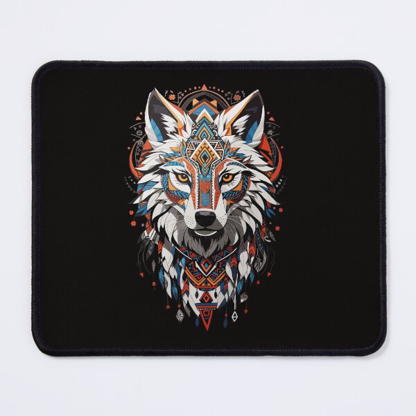 Item preview, Ethnic Wolf Totem designed and sold by jkrphoto.