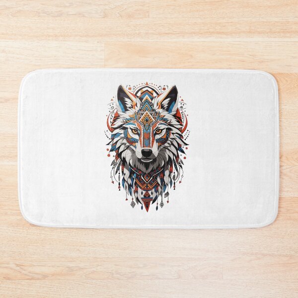 Item preview, Ethnic Wolf Totem designed and sold by jkrphoto.
