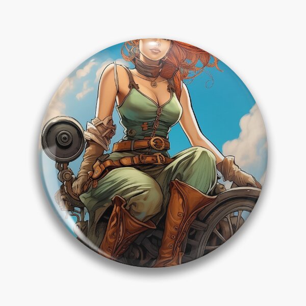 Item preview, Redhead Beauty in the Sky designed and sold by DjangosShack.