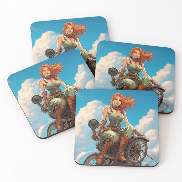 Item preview, Redhead Beauty in the Sky designed and sold by DjangosShack.