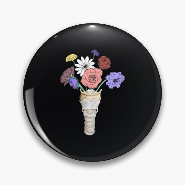 Item preview, Larynx with Flowers 	 	 designed and sold by zjuyrptmw39.