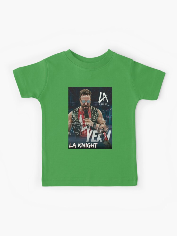 La Knight Wwe Kids T-Shirt by Bluefy Sun - Pixels