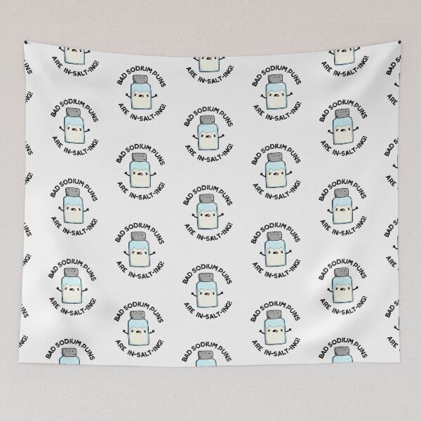 Item preview, Bad Sodium Puns Are In-salt-ing Funny Salt Puns  designed and sold by punnybone.