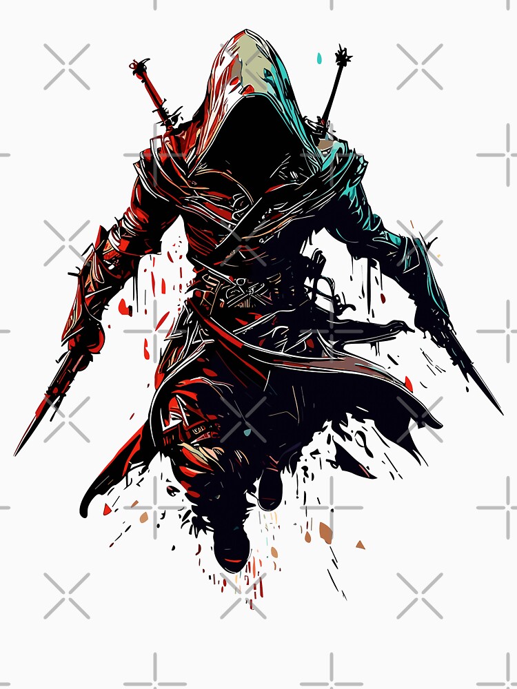 Sudadera con capucha for Sale con la obra «Credo del asesino Ezio