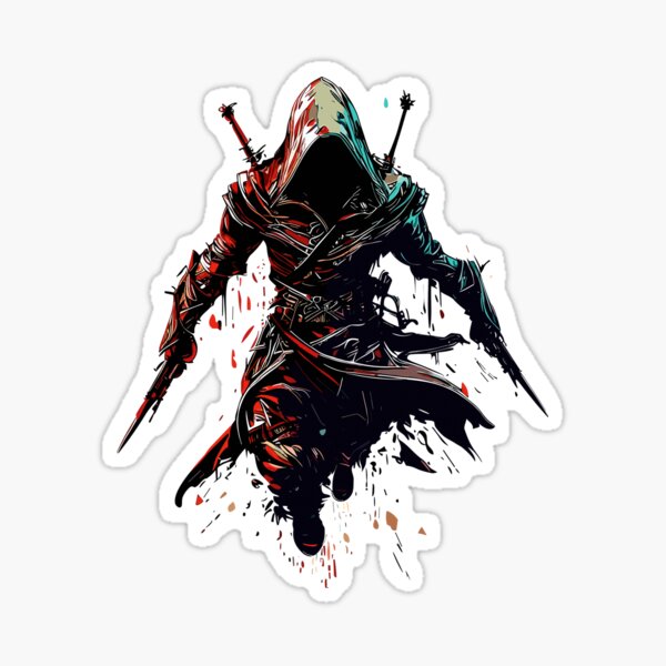 Vista previa del artículo con la obra «Credo del asesino Ezio Auditore», diseñado y vendido por TomFrontierArt.