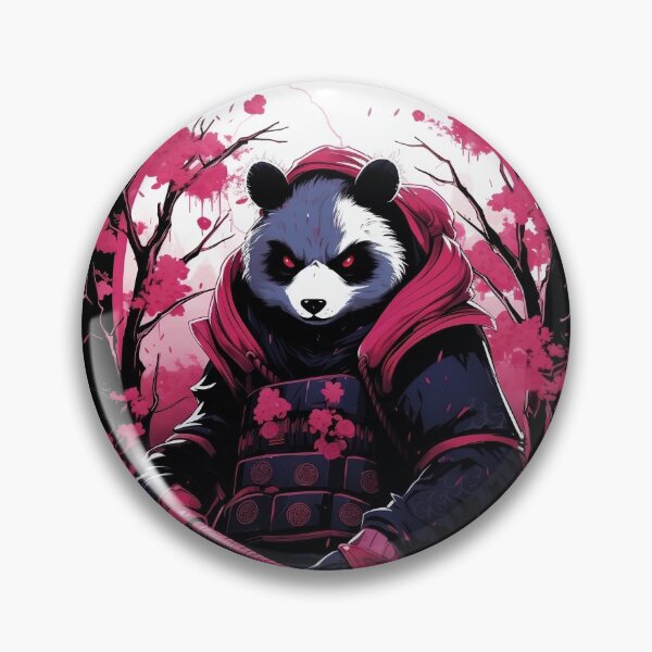 Item preview, Red Ninja Panda designed and sold by CyprianCrafts.