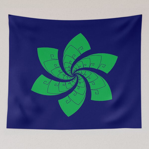 Item preview, Golden Ratio Star Green designed and sold by Jeallan Designs.