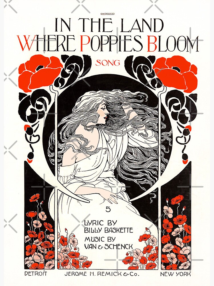 Art nouveau style cover
