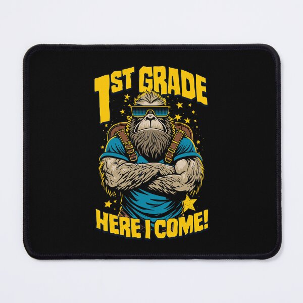 Item preview, 1st Grade Here I Come Back To First Day Of School Bigfoot designed and sold by GrandeDuc.