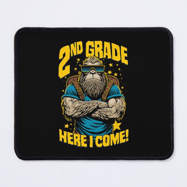 Item preview, 2nd Grade Here I Come Back To First Day Of School Bigfoot designed and sold by GrandeDuc.