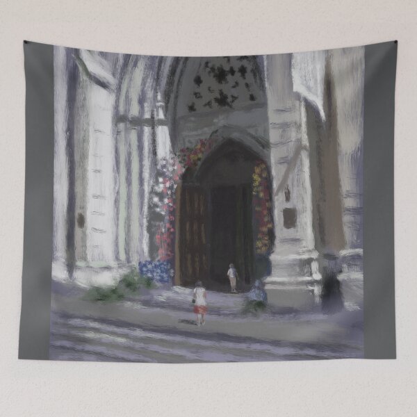 Item preview, St. Patrick's Cathedral designed and sold by TheArtCave.