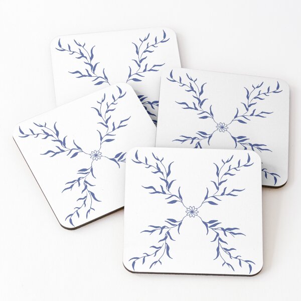 Item preview, Blue leaves  designed and sold by Asmaa Abdul-Azim.