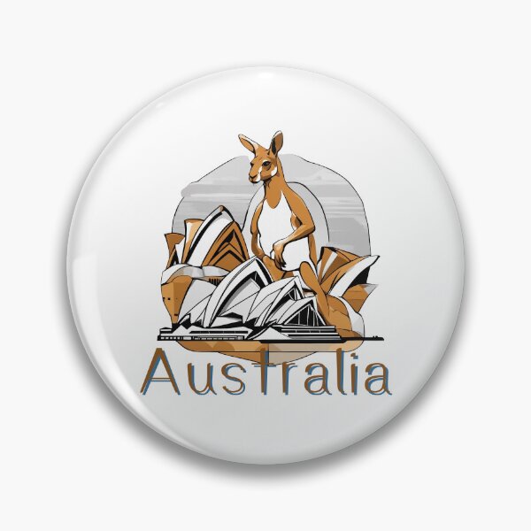 Item preview, Sydney Vibes: Kangaroos and the Iconic Opera House designed and sold by MyDearWorld.
