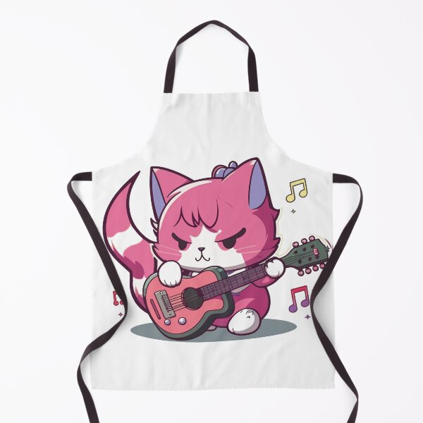 Item preview, Cat Playing Guitar designed and sold by Dawid Przecherka.