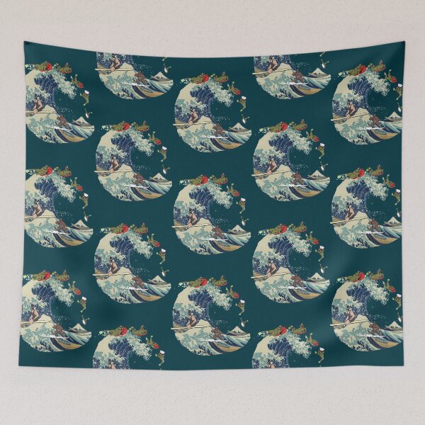 Item preview, Great Wave of Browntown designed and sold by MindQ.