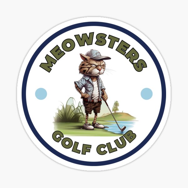 "Golfing cat, fore golf, no golf no life, golf enthusiast, golf