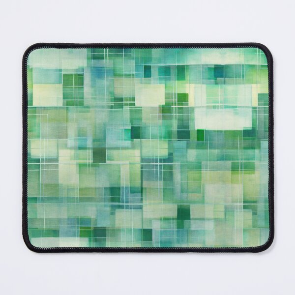 Item preview, Calm Green Shadows and Reflections Abstract designed and sold by micklyn.