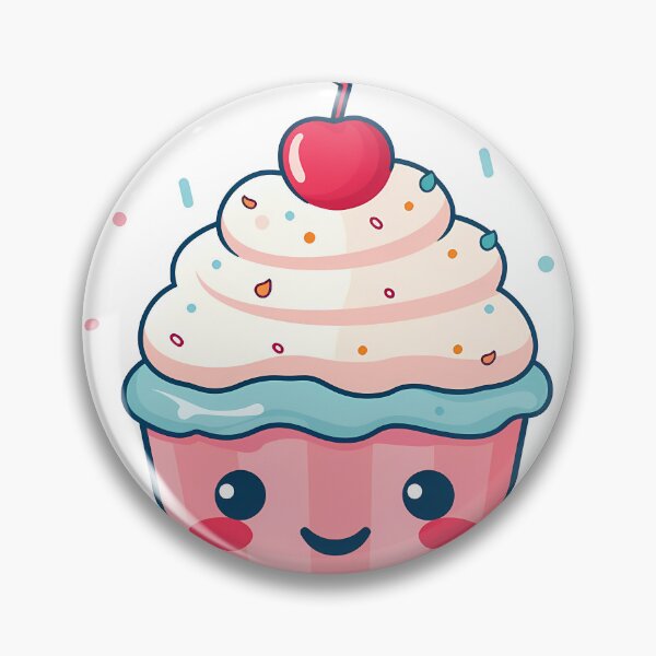 Artikelvorschau, Gourmet-Cupcake-Aufkleber entworfen und verkauft von ArtMotionFlow.